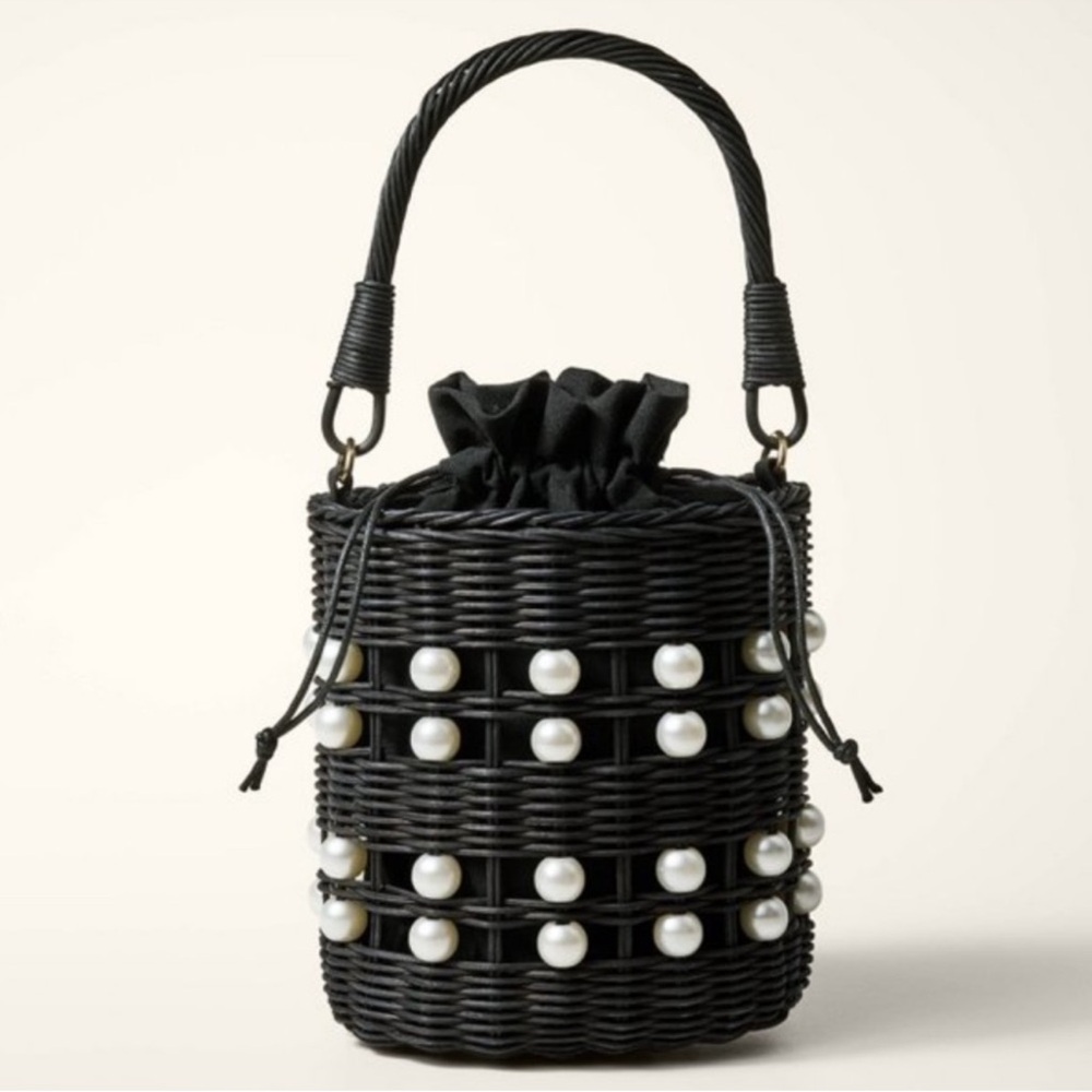 Kate Spade x Target Pearl Embellished Bucket Bag